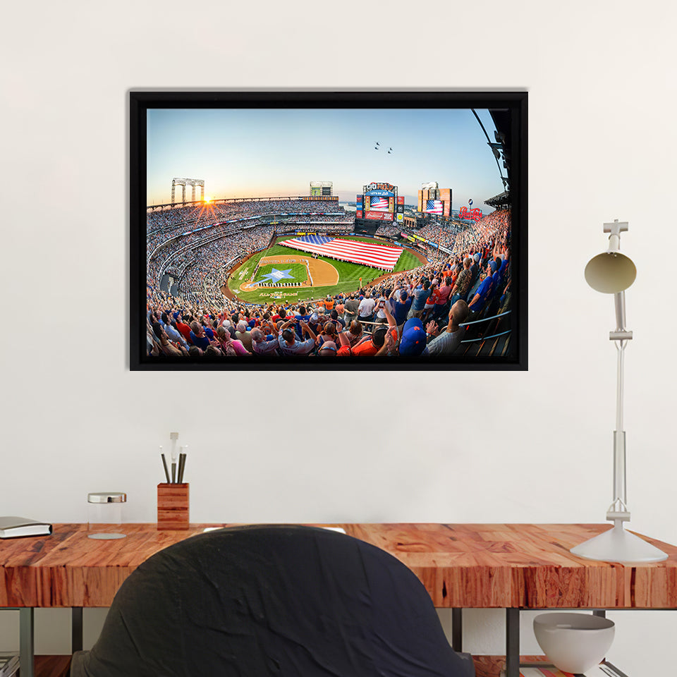 All Field Related United States Framed Canvas Prints Wall Art - Painting Prints, Home Wall Decor, Painting Canvas