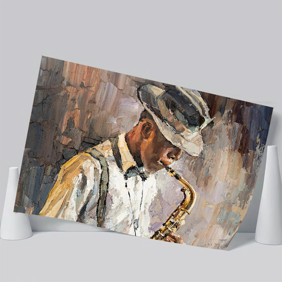 All That Jazz Abstract Poster Prints Wall Art Decor, Unframe, Poster Art