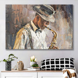 All That Jazz Abstract Canvas Prints Wall Art Decor - Painting Canvas,Home Decor, Ready to Hang