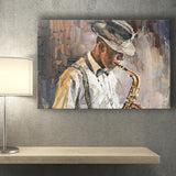 All That Jazz Abstract Canvas Prints Wall Art Decor - Painting Canvas,Home Decor, Ready to Hang