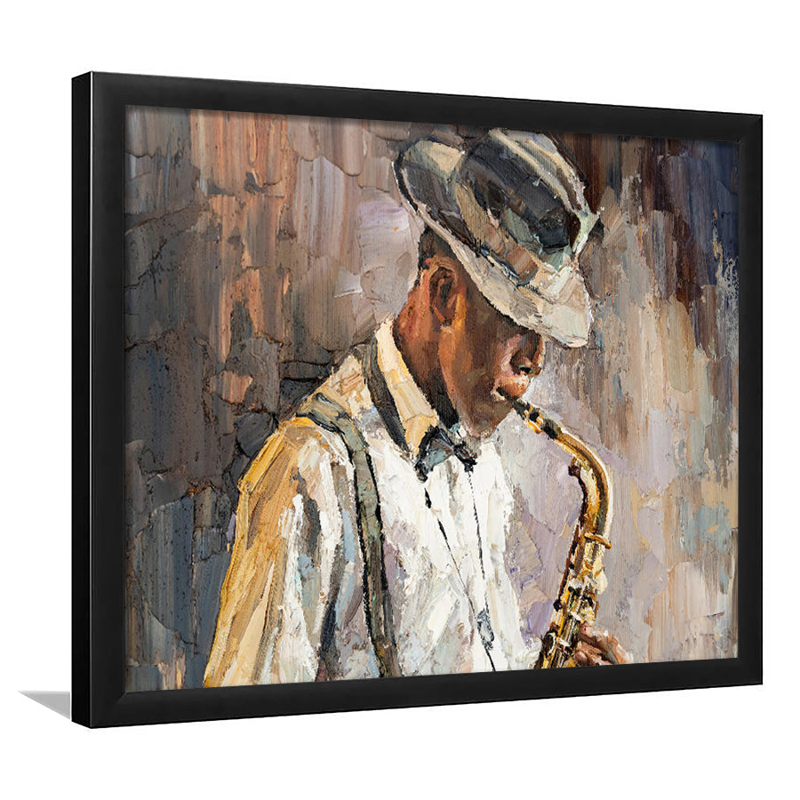 All That Jazz Abstract Framed Art Prints Wall Art Decor, Framed Picture, Home Decor