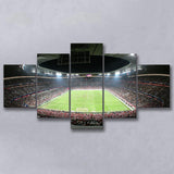 Allianz Arena Football Stadium, Stadium Canvas, Sport Art, Large Canvas, Multi Panels, Canvas Prints Wall Art Decor