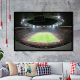 Allianz Arena Football Stadium, Stadium Canvas, Sport Art, Gift for him, Framed Art Prints Wall Art Decor, Framed Picture