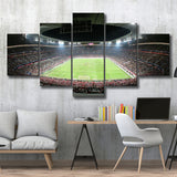 Allianz Arena Football Stadium, Stadium Canvas, Sport Art, Large Canvas, Multi Panels, Canvas Prints Wall Art Decor