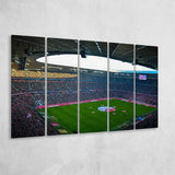 Allianz Arena Munich, Stadium Canvas, Sport Art, Gift for him, Multi Panels B, Canvas Prints Wall Art Decor