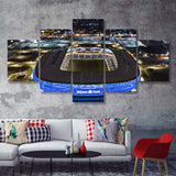 Allianz Field, Saint Paul, Minnesota, American Football Stadium 5 Pieces Canvas Prints Wall Art - Painting Canvas, Multi Panel,Fan Gift