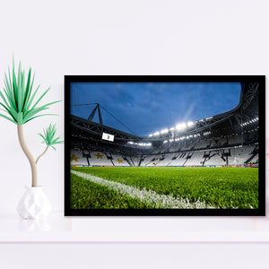 Allianz Stadium in Germany, Stadium Canvas, Sport Art, Gift for him, Framed Art Prints Wall Art Decor, Framed Picture