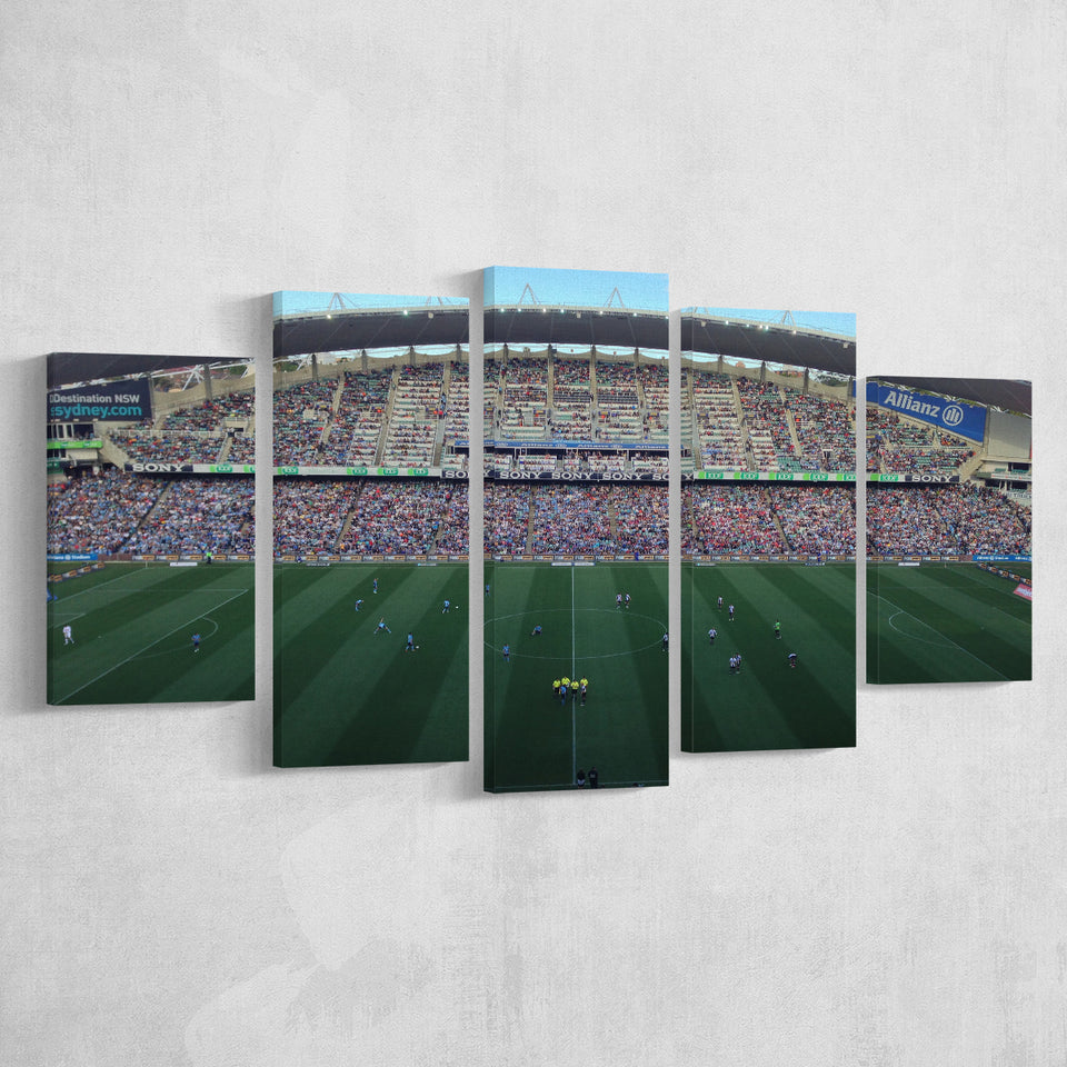 Allianz Stadium in Sydney, Stadium Canvas, Sport Art, Large Canvas, Multi Panels, Canvas Prints Wall Art Decor