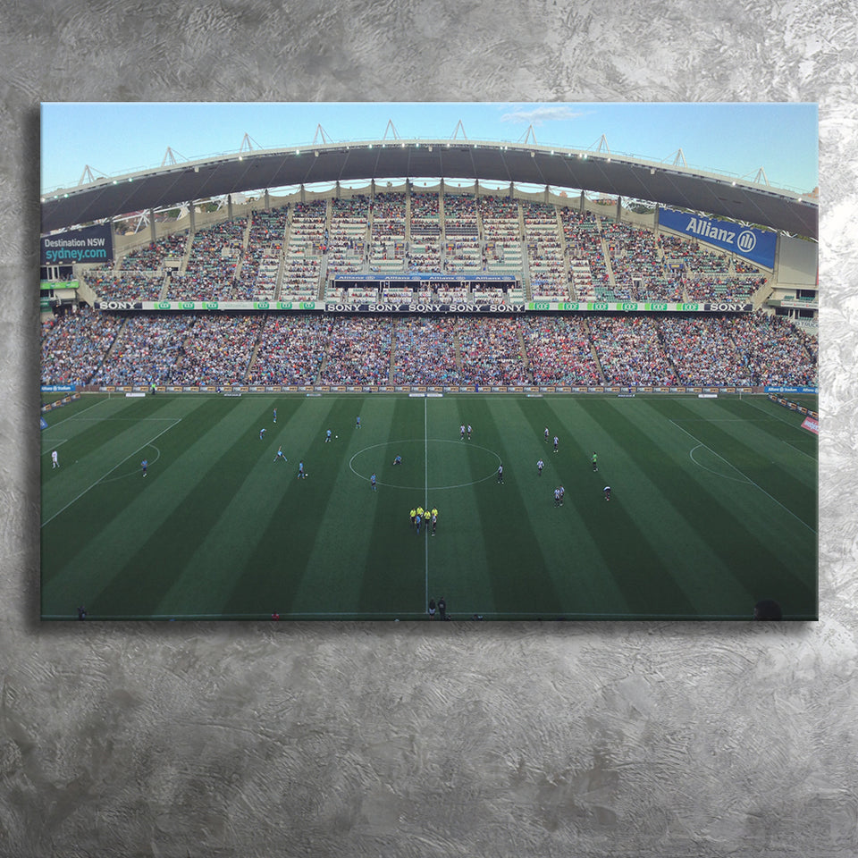 Allianz Stadium in Sydney, Stadium Canvas, Sport Art, Gift for him, Fan Gift, Canvas Prints Wall Art Decor
