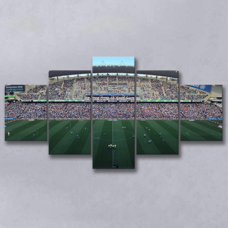 Allianz Stadium in Sydney, Stadium Canvas, Sport Art, Large Canvas, Multi Panels, Canvas Prints Wall Art Decor