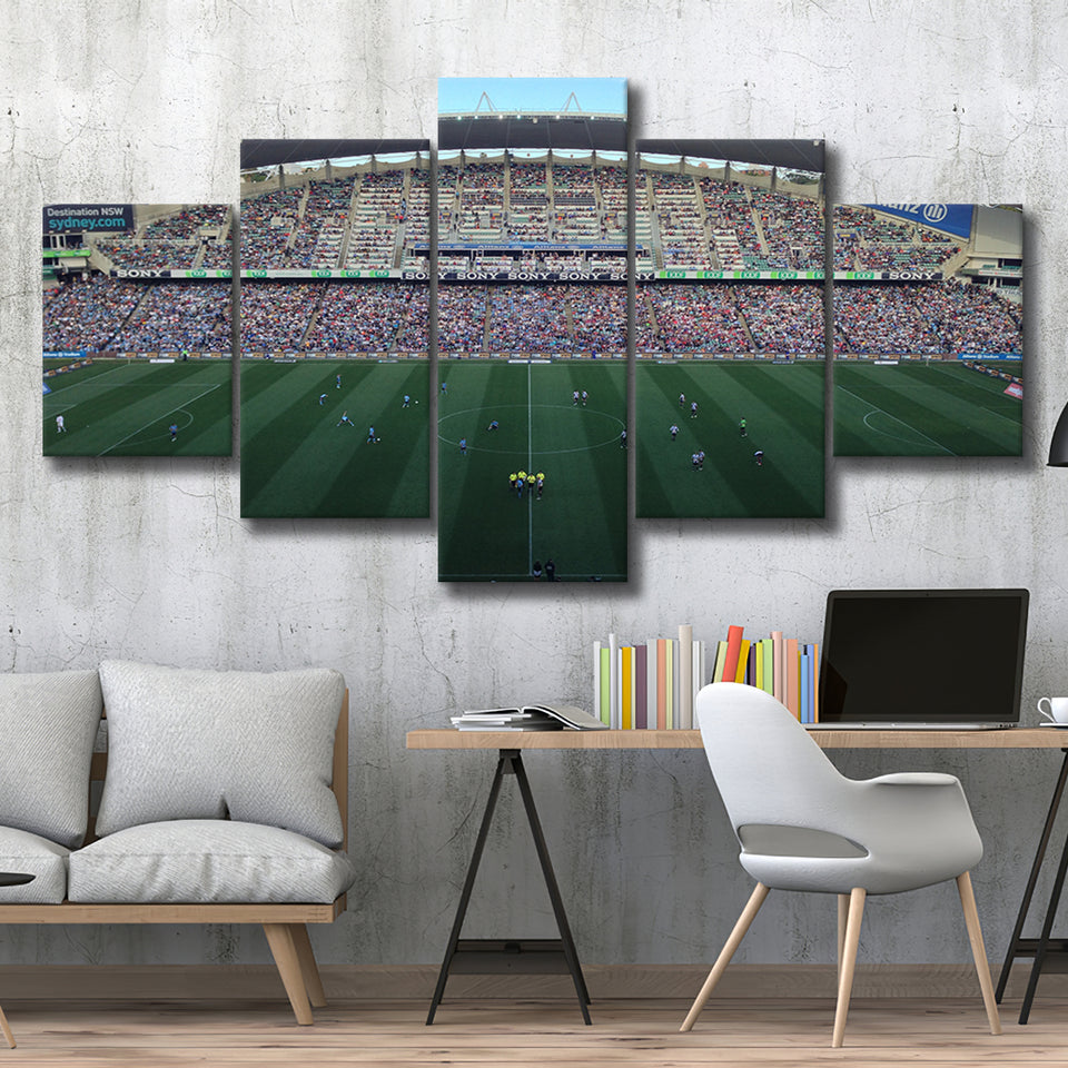 Allianz Stadium in Sydney, Stadium Canvas, Sport Art, Large Canvas, Multi Panels, Canvas Prints Wall Art Decor