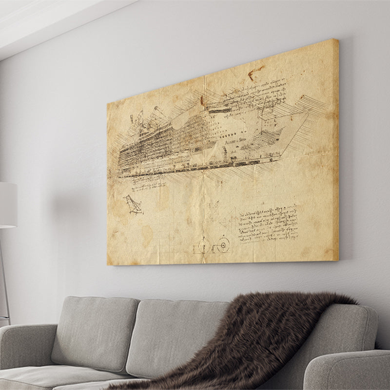 Allure Of The Seas Cruise Canvas Prints Wall Art - Painting Canvas, Painting Prints, Wall Home Decor, Prints for Sale
