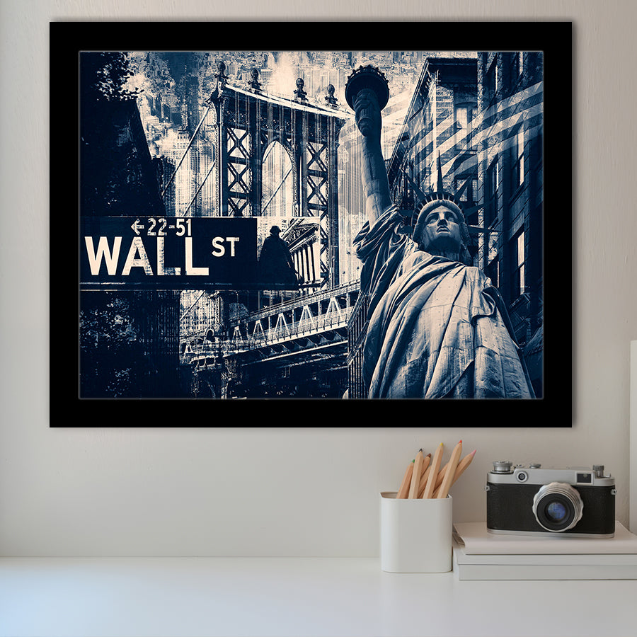 America Wall Art Framed Art Prints Wall Art Decor, Framed Picture, Home Decor