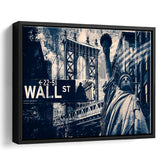 America Wall Art Framed Canvas Prints Wall Art Decor, Framed Picture, Floating Frame