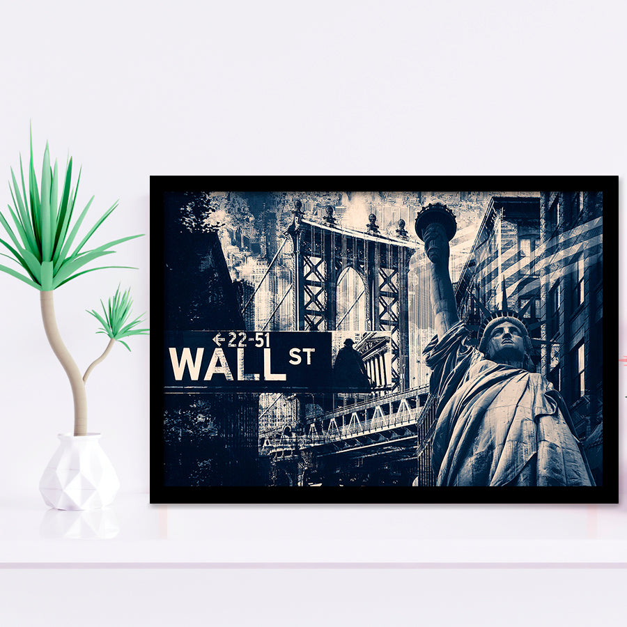 America Wall Art Framed Art Prints Wall Art Decor, Framed Picture, Home Decor