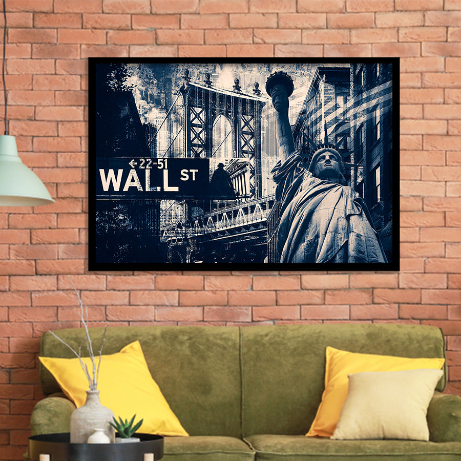 America Wall Art Framed Art Prints Wall Art Decor, Framed Picture, Home Decor