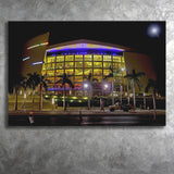American Airline Arena, Stadium Canvas, Sport Art, Gift for him,V1 Fan Gift, Canvas Prints Wall Art Decor