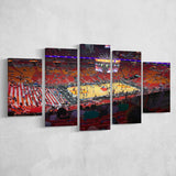 American Airline Arena, Stadium Canvas, Sport Art, Large Canvas, Multi Panels, Canvas Prints Wall Art Decor