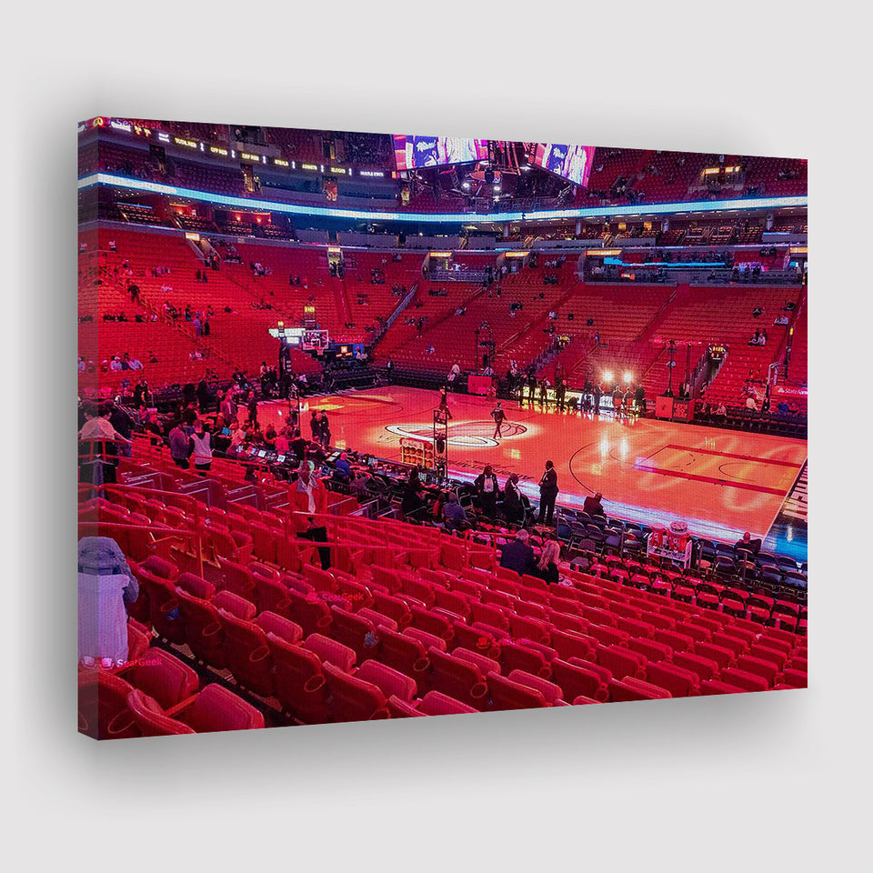 American Airline Red Arena, Stadium Canvas, Sport Art, Gift for him, Fan Gift, Canvas Prints Wall Art Decor