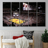 American Airlines Arena Inside, Stadium Canvas, Sport Art, Gift for him, Multi Panels B, Canvas Prints Wall Art Decor