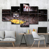 American Airlines Arena Inside, Stadium Canvas, Sport Art, Large Canvas, Multi Panels, Canvas Prints Wall Art Decor