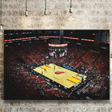 American Airlines Arena View, Stadium Canvas, Sport Art, Gift for him, Fan Gift, Canvas Prints Wall Art Decor