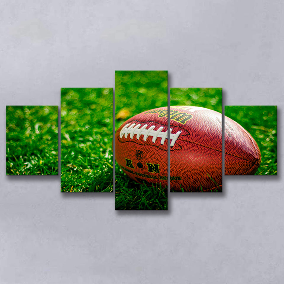 American Football, Football Multi Panels,Canvas Prints Wall Art Home Decor
