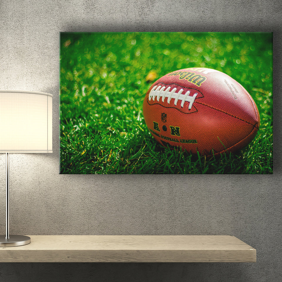 American Football, Football Canvas Prints Wall Art Home Decor - Painting Canvas, Ready to hang