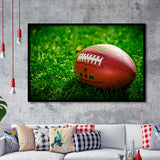 American Football, Football Framed Art Prints Wall Art Decor,Black Frame, Ready to hang