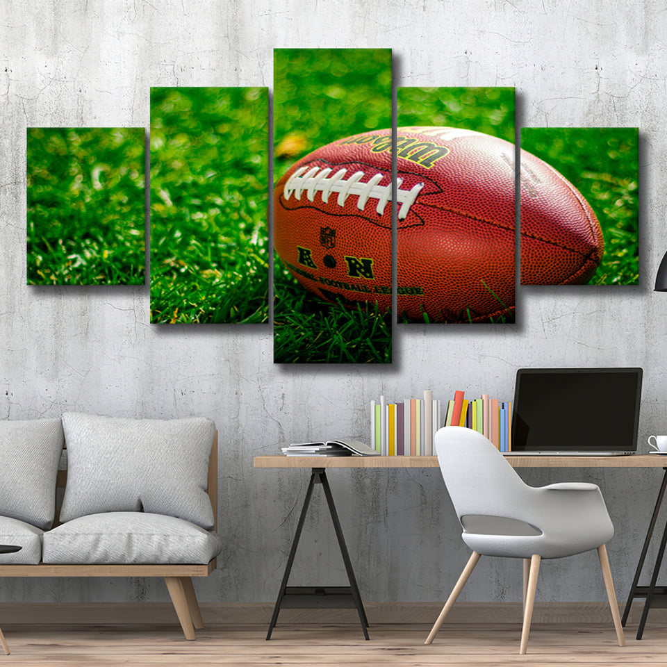 American Football, Football Multi Panels,Canvas Prints Wall Art Home Decor