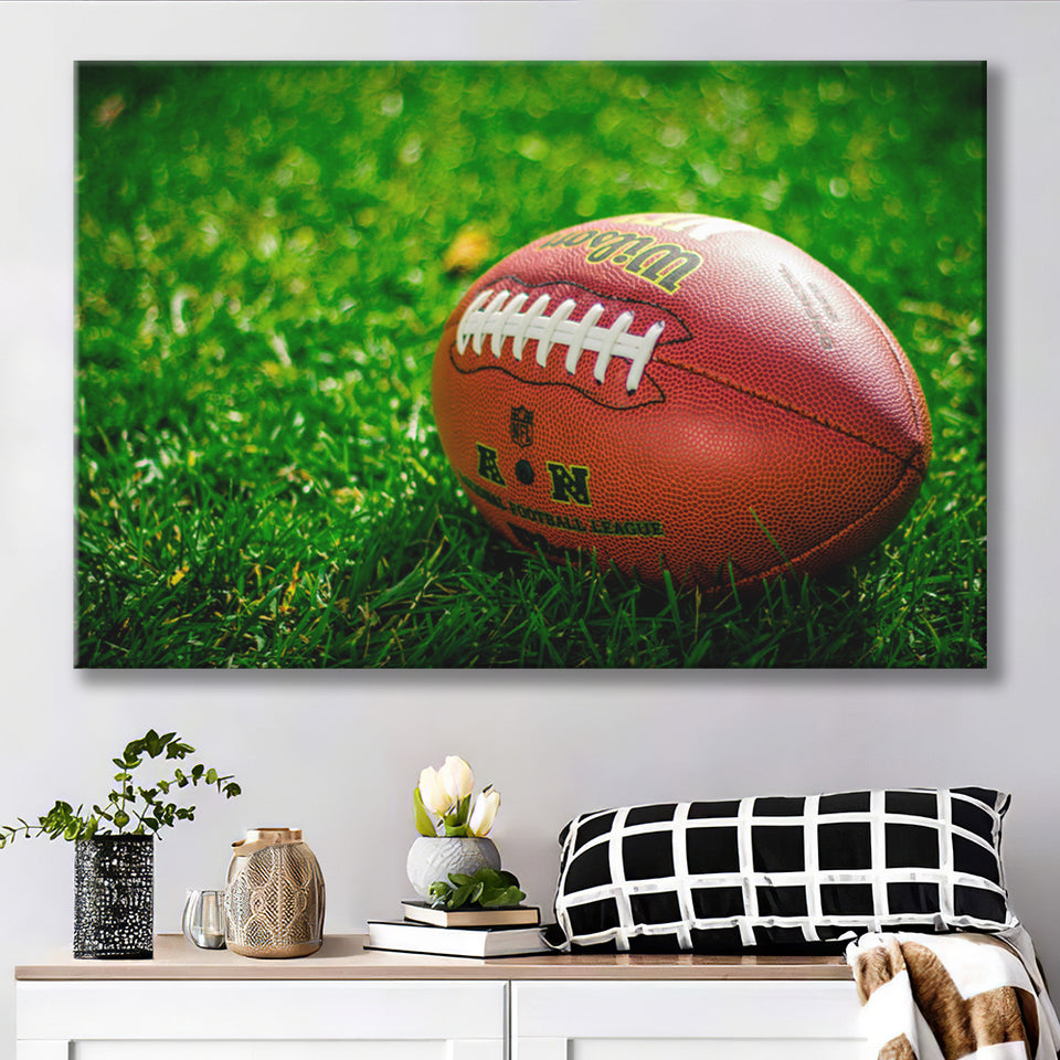 American Football, Football Canvas Prints Wall Art Home Decor - Painting Canvas, Ready to hang