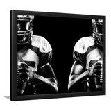 American Football Player Framed Art Prints Wall Decor - Painting Prints, Framed Picture, Home Decor