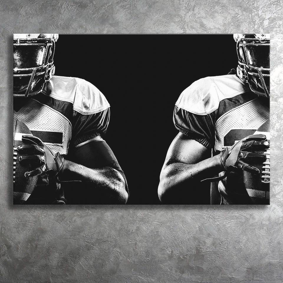 American Football Player Canvas Prints Wall Art Decor - Paiting Canvas, Art Prints, Wall Decor, For Sale