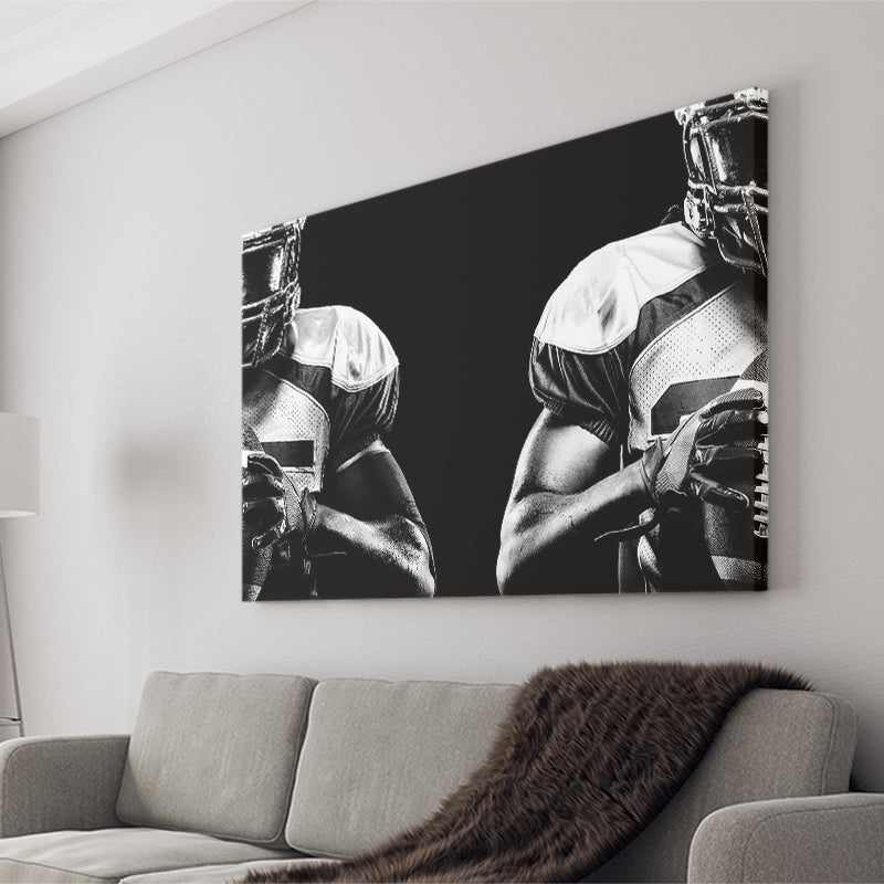 American Football Player Canvas Prints Wall Art Decor - Paiting Canvas, Art Prints, Wall Decor, For Sale