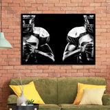 American Football Player Framed Art Prints Wall Decor - Painting Prints, Framed Picture, Home Decor