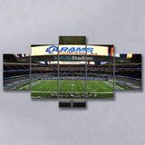 American Football, Stadium Canvas, Sport Art, Large Canvas, Multi Panels, Canvas Prints Wall Art Decor