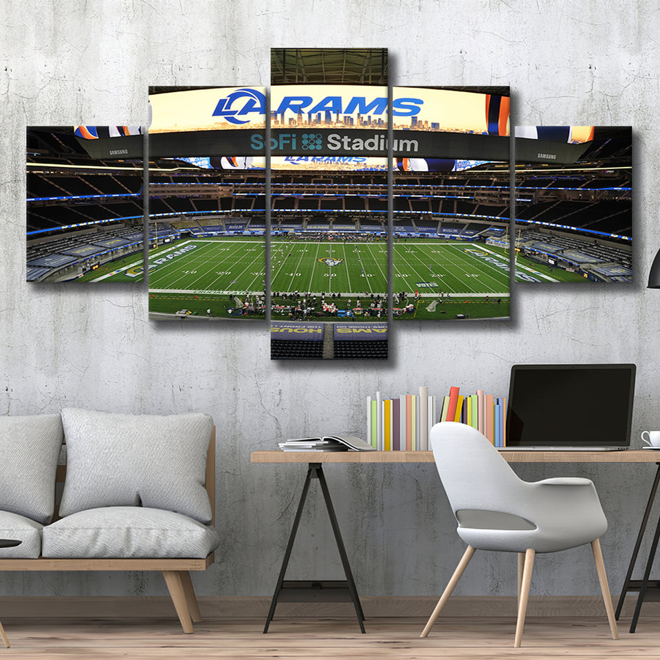 American Football, Stadium Canvas, Sport Art, Large Canvas, Multi Panels, Canvas Prints Wall Art Decor