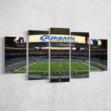 American Football, Stadium Canvas, Sport Art, Large Canvas, Multi Panels, Canvas Prints Wall Art Decor