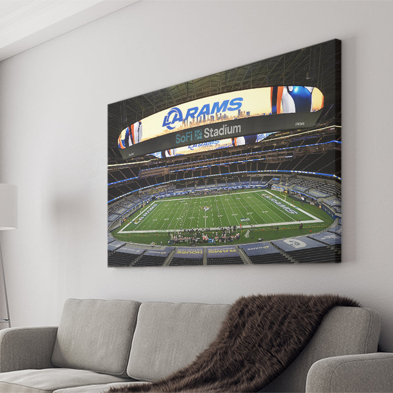 American Football, Stadium Canvas, Sport Art, Gift for him, Fan Gift, Canvas Prints Wall Art Decor