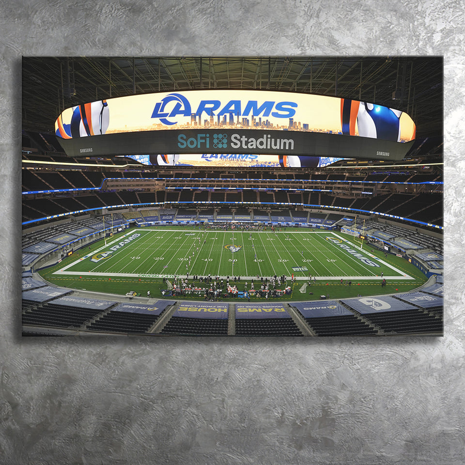 American Football, Stadium Canvas, Sport Art, Gift for him, Fan Gift, Canvas Prints Wall Art Decor