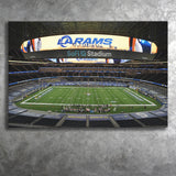 American Football, Stadium Canvas, Sport Art, Gift for him, Fan Gift, Canvas Prints Wall Art Decor