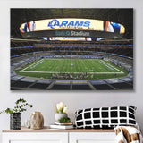 American Football, Stadium Canvas, Sport Art, Gift for him, Fan Gift, Canvas Prints Wall Art Decor