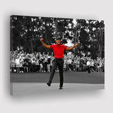 American Golfer T Woods Wins Masters Tournament Canvas Prints Wall Art - Painting Canvas, Art Prints, Wall Decor