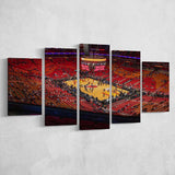 American Heat Airline, Stadium Canvas, Sport Art, Large Canvas, Multi Panels, Canvas Prints Wall Art Decor
