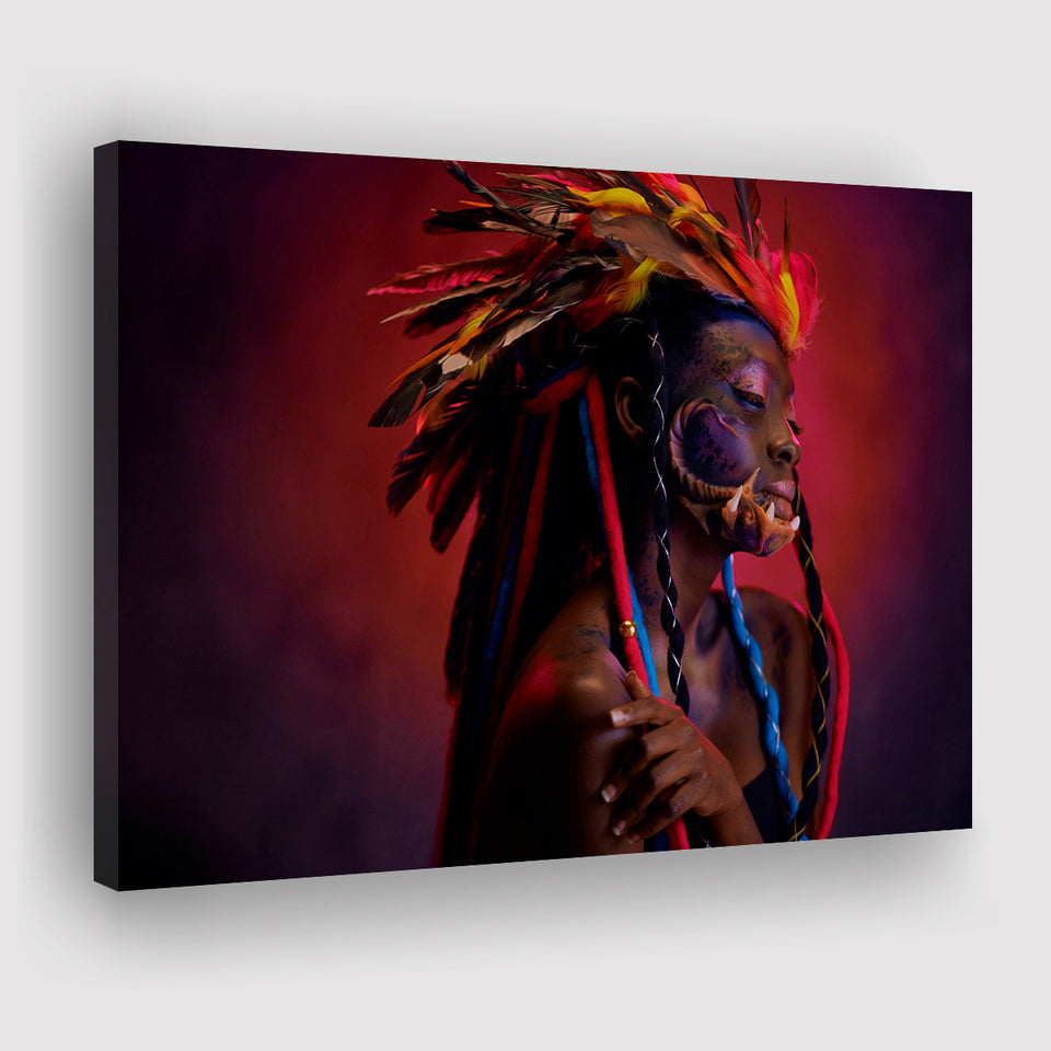 American Indian Canvas Prints Wall Art Decor - Painting Canvas,Home Decor, Ready to Hang