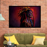 American Indian Framed Art Prints Wall Art Decor, Framed Picture, Home Decor