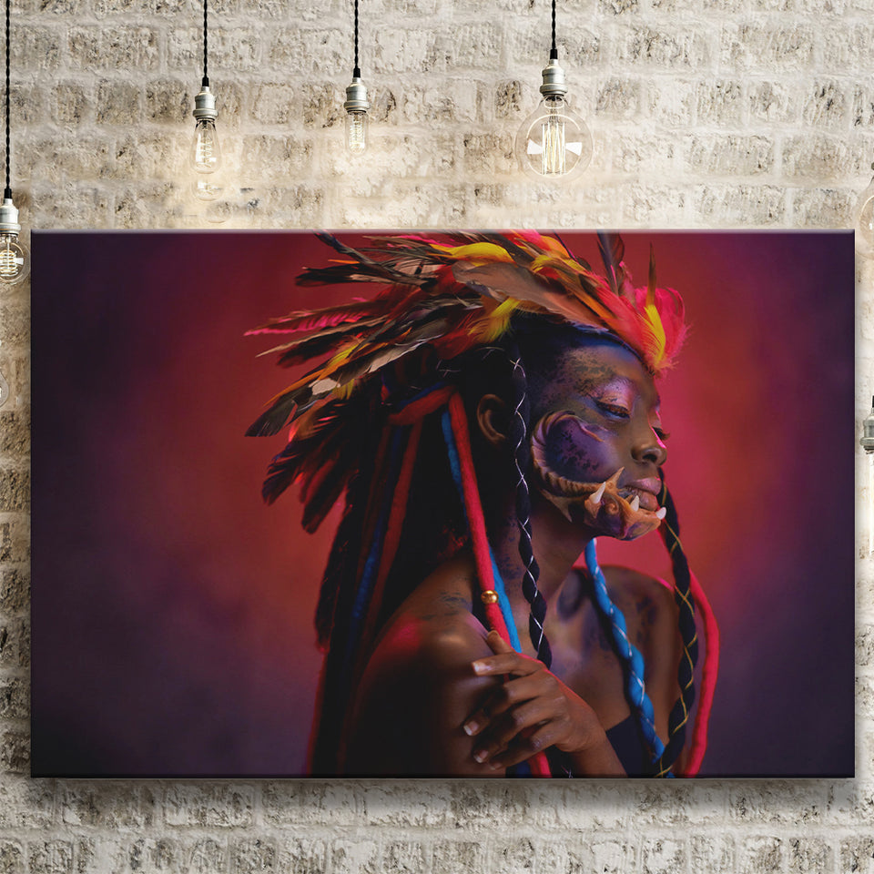 American Indian Canvas Prints Wall Art Decor - Painting Canvas,Home Decor, Ready to Hang