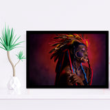 American Indian Framed Art Prints Wall Art Decor, Framed Picture, Home Decor