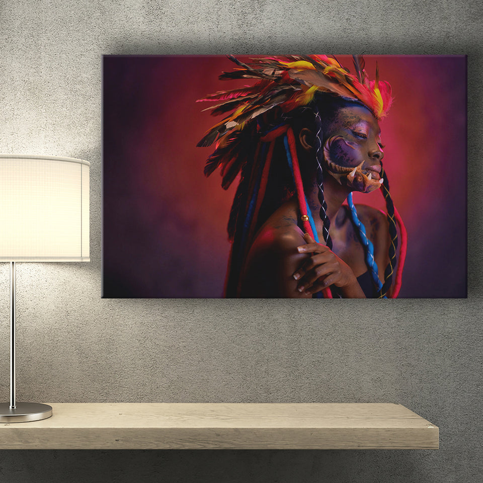 American Indian Canvas Prints Wall Art Decor - Painting Canvas,Home Decor, Ready to Hang