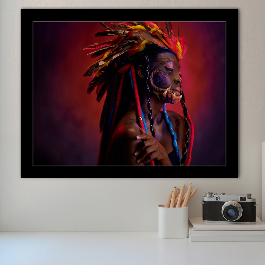 American Indian Framed Art Prints Wall Art Decor, Framed Picture, Home Decor